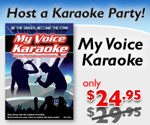 $5 off of My Voice Karaoke Software by eMedia Music
