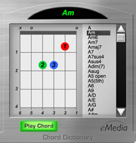 conline guitar chord dictionary