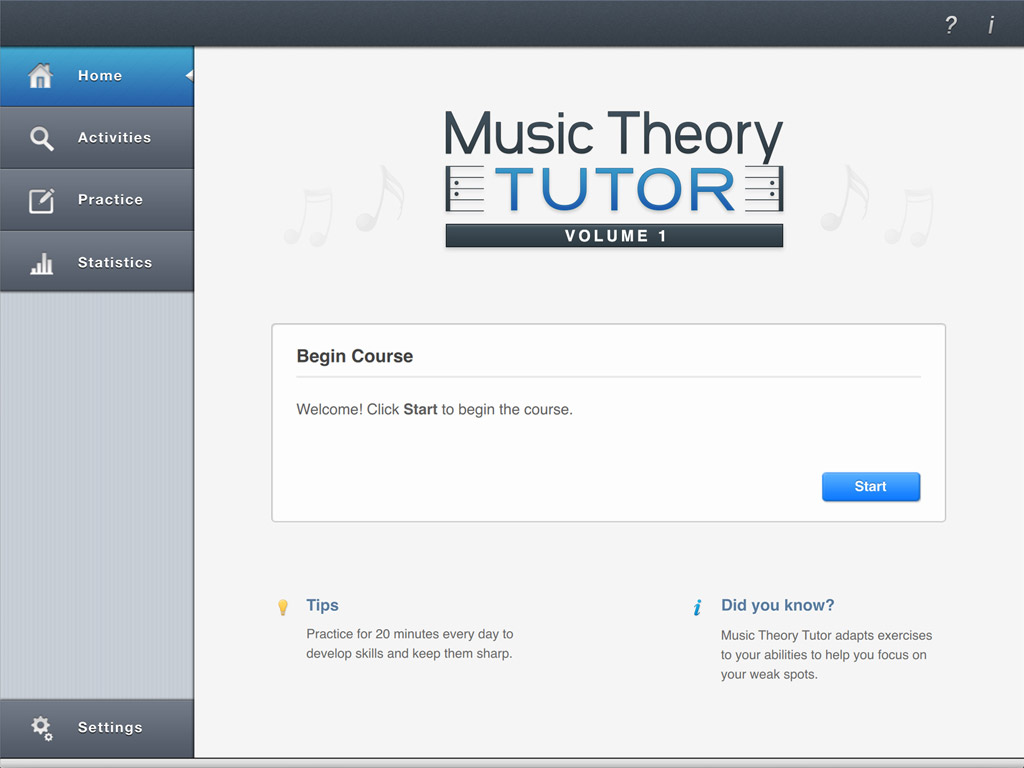 music theory tutor license code
