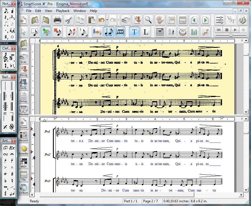 Music Software To Scan Music Into Your Computer From Printed Scores 