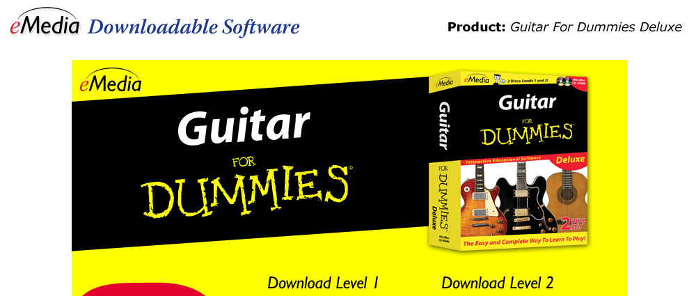 eMedia Guitar For Dummies Deluxe